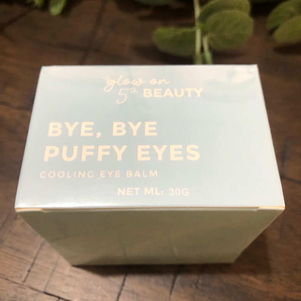 Bye Bye Puffy Eye Cream.